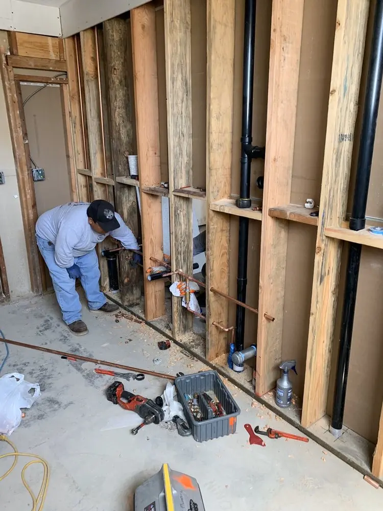 Commercial rough-in plumbing for Gas Line Repair in Penny Pot